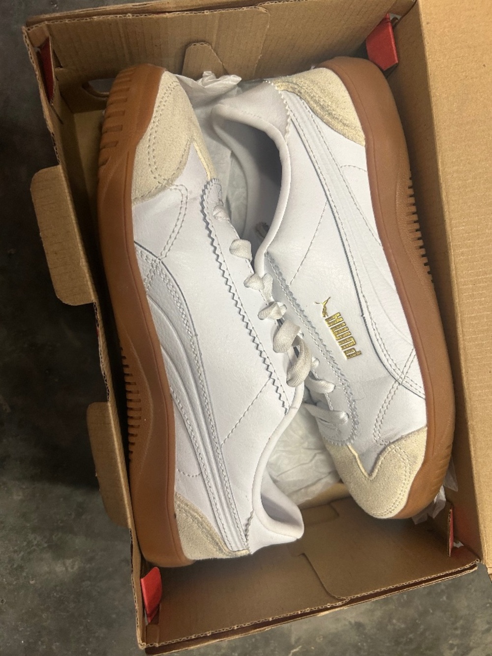PUMA 6.5 WHITE LEATHER